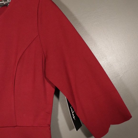 NWT Lulus Cumulonimbus Clouds Skater Dress - Picture 9 of 16